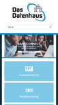 Mobile Screenshot of das-datenhaus.de